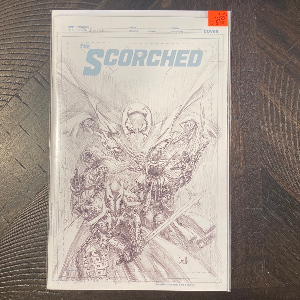 Scorched 1:50 Variant Cover